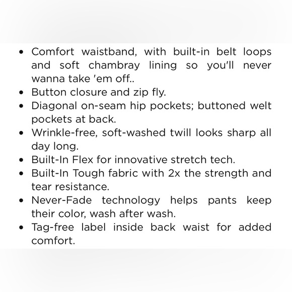 Old Navy Ultimate Slim Built-in Flex Khakis - Picture 5 of 7